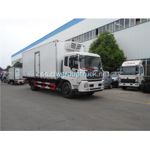 Dongfeng congelador camión caja 4x2 camión refrigerado